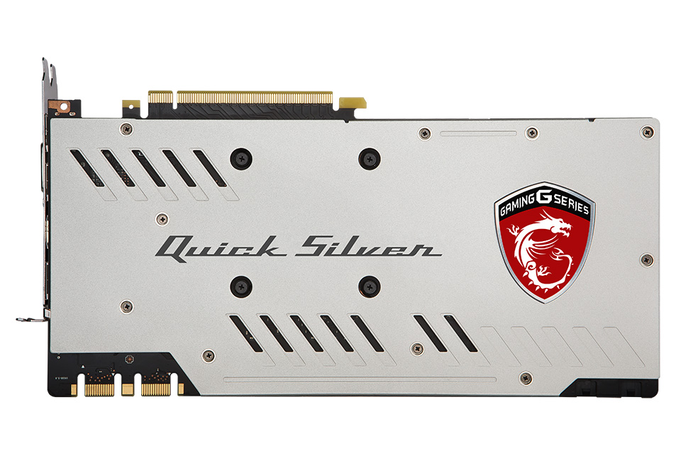 GeForce GTX 1070 Quick Silver 8G OC | MSI グラフィックボード