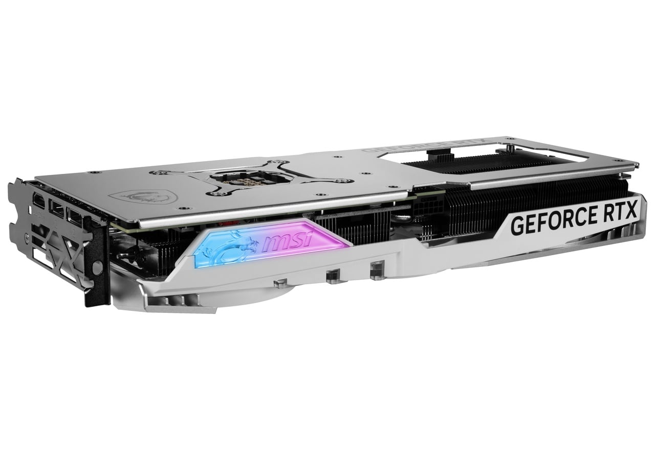 GeForce RTX 4070 GAMING X SLIM WHITE 12G | MSI グラフィックボード