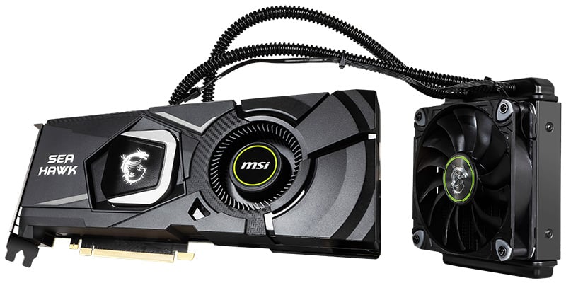 GeForce RTX 2080 Ti SEA HAWK X | MSI グラフィックボード GeForce