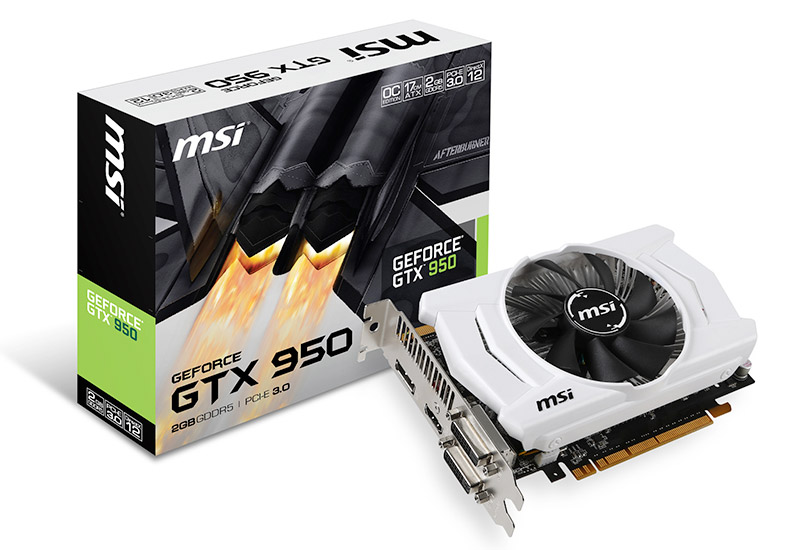 GTX 950 2GD5 OC | MSI グラフィックボード GeForce GTX 950 | 株式