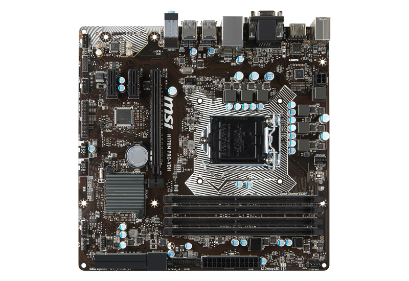 H170M PRO-VDH | MSI マザーボード Intel H170チップセット | 株式会社