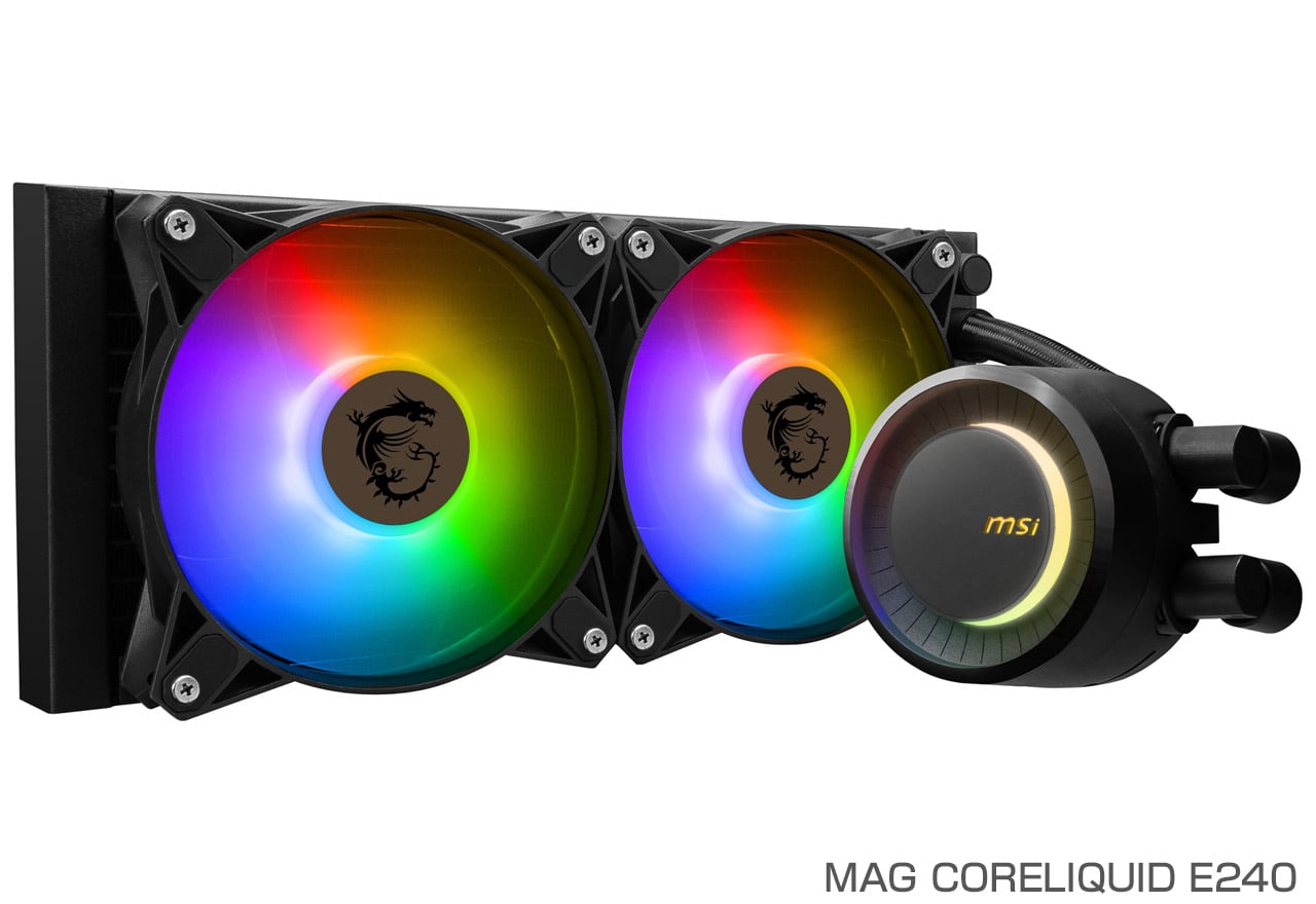 MAG CORELIQUID Eシリーズ | MSI 水冷一体型CPUクーラー | 株式会社アスク