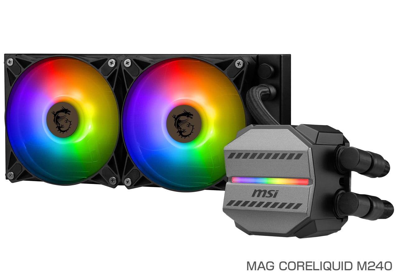 MAG CORELIQUID Mシリーズ | MSI 水冷一体型CPUクーラー | 株式会社アスク
