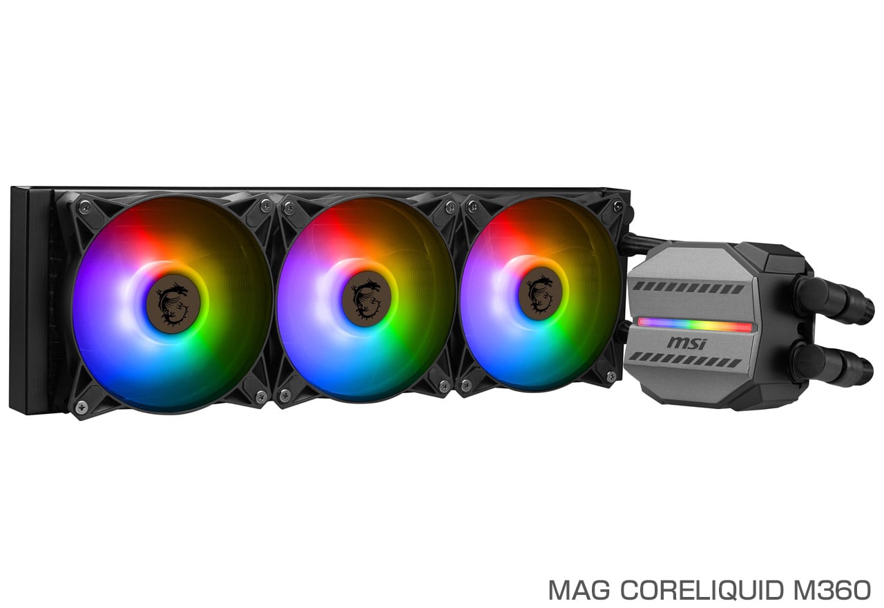 MAG CORELIQUID Mシリーズ | MSI 水冷一体型CPUクーラー | 株式会社アスク