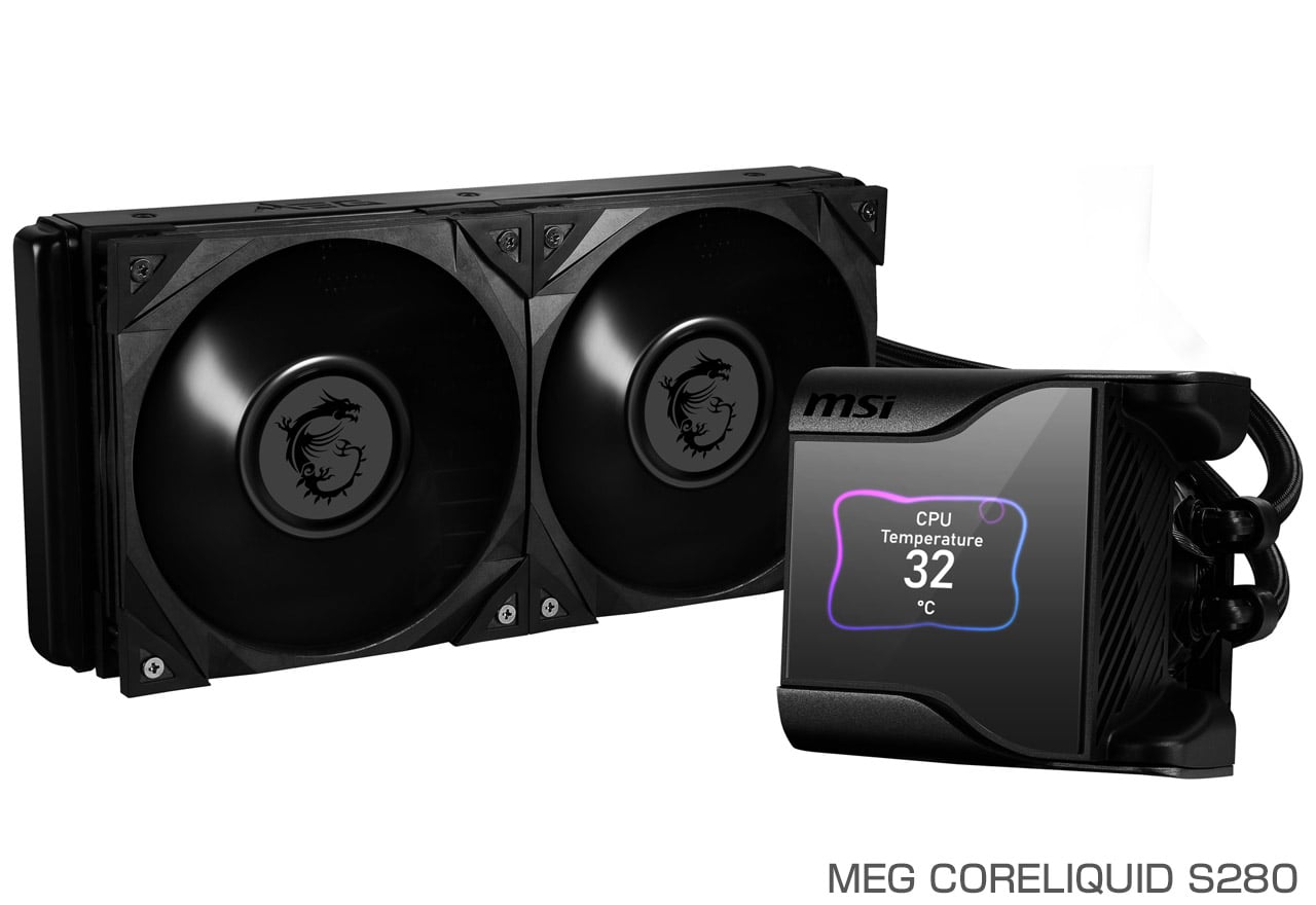 MEG CORELIQUID Sシリーズ | MSI 水冷一体型CPUクーラー | 株式会社アスク