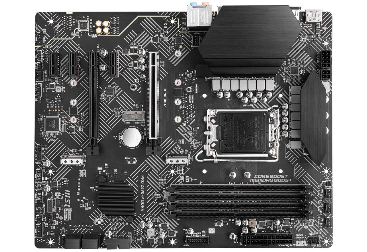 PRO Z690-P DDR4 | MSI マザーボード Intel Z690チップセット | 株式