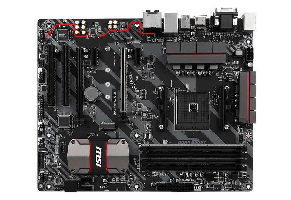 B350 TOMAHAWK | MSI マザーボード AMD B350チップセット | 株式会社アスク