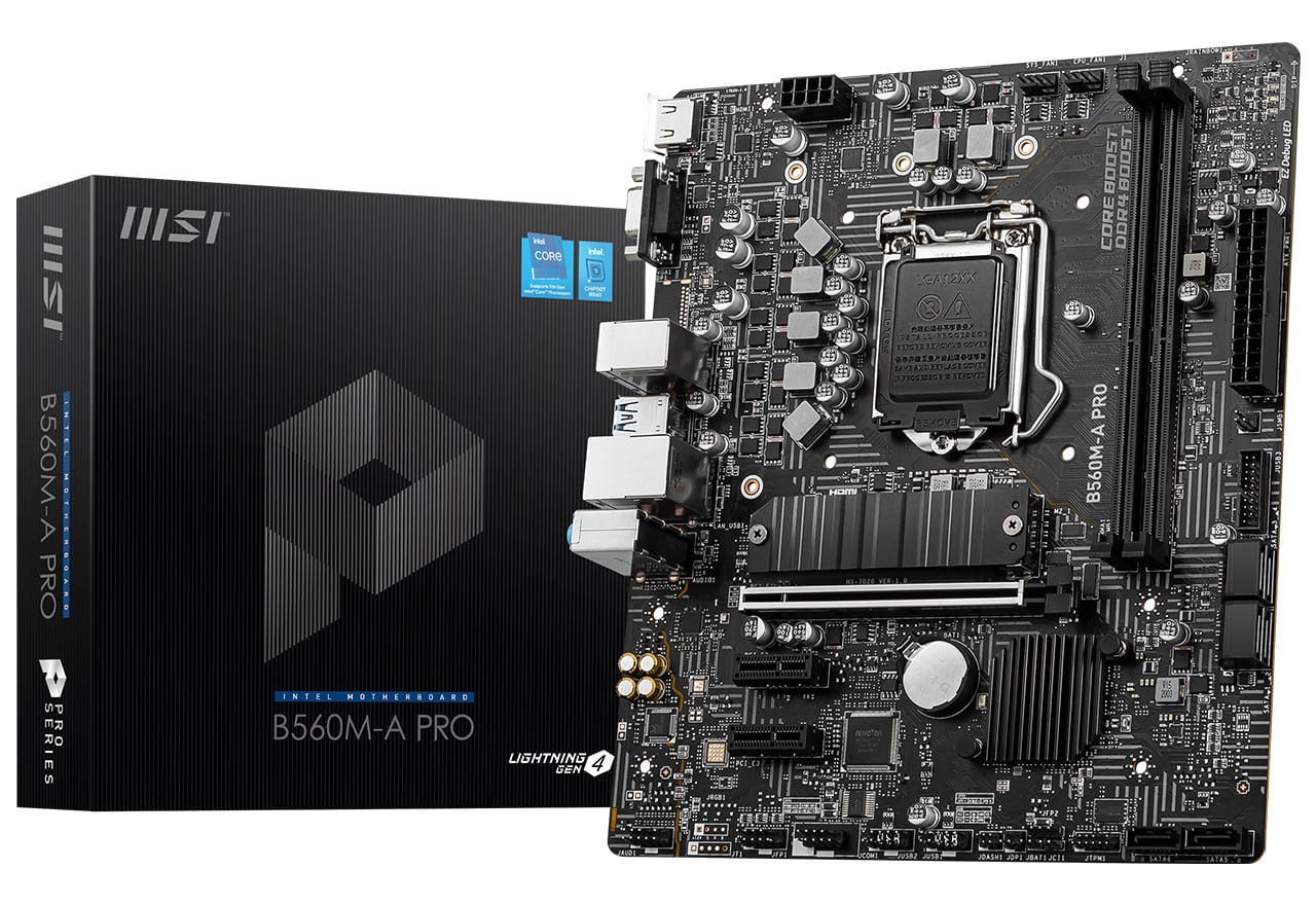 B560M-A PRO | MSI マザーボード Intel B560チップセット | 株式会社アスク