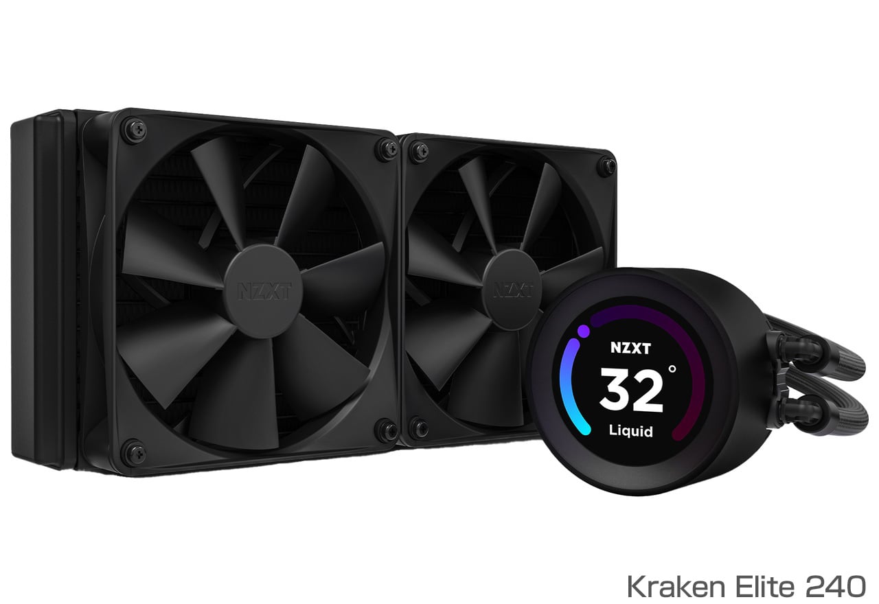Kraken Eliteシリーズ | NZXT 水冷一体型CPUクーラー | 株式会社アスク