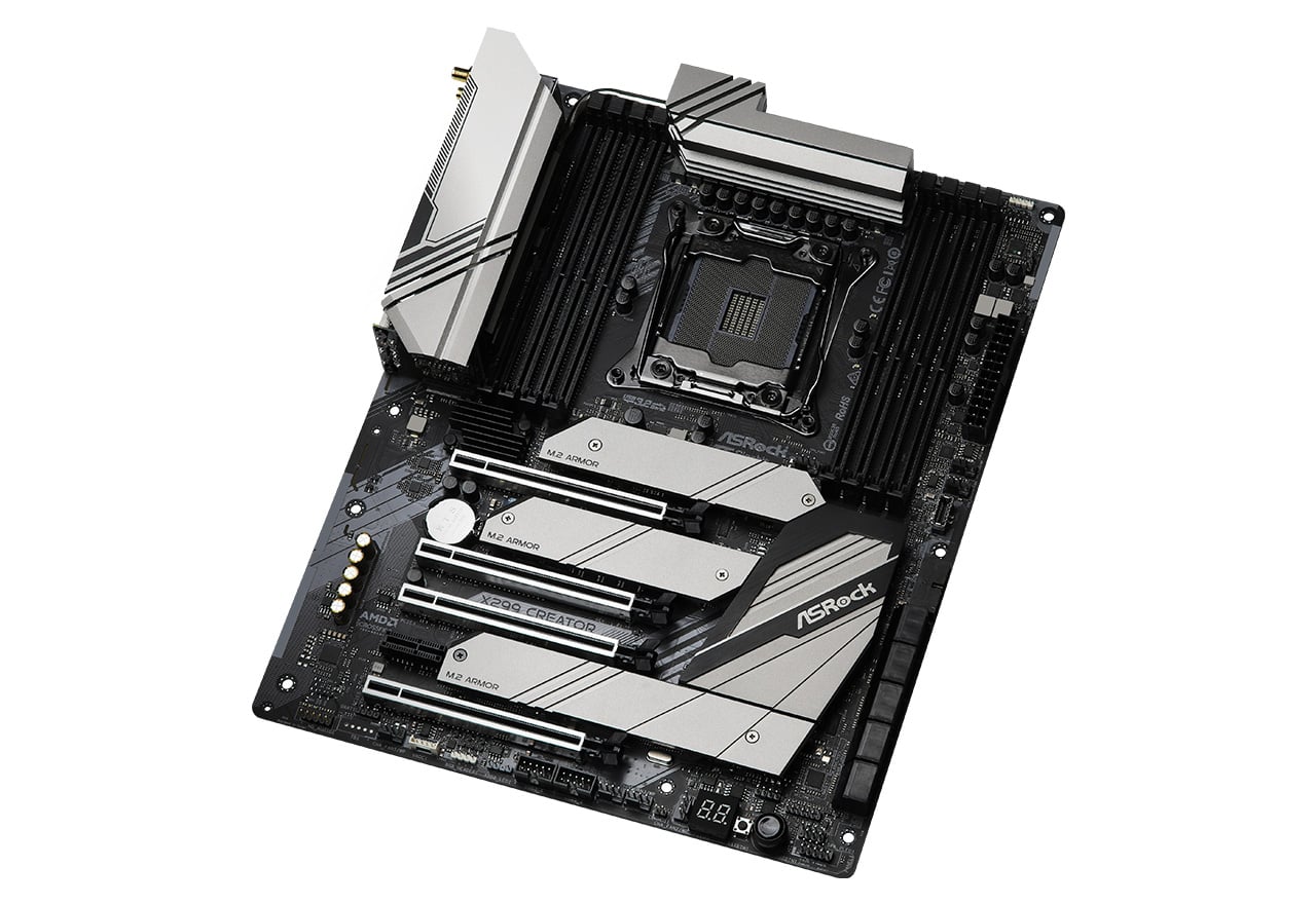 X299 Creator | ASRock マザーボード Intel X299チップセット | 株式