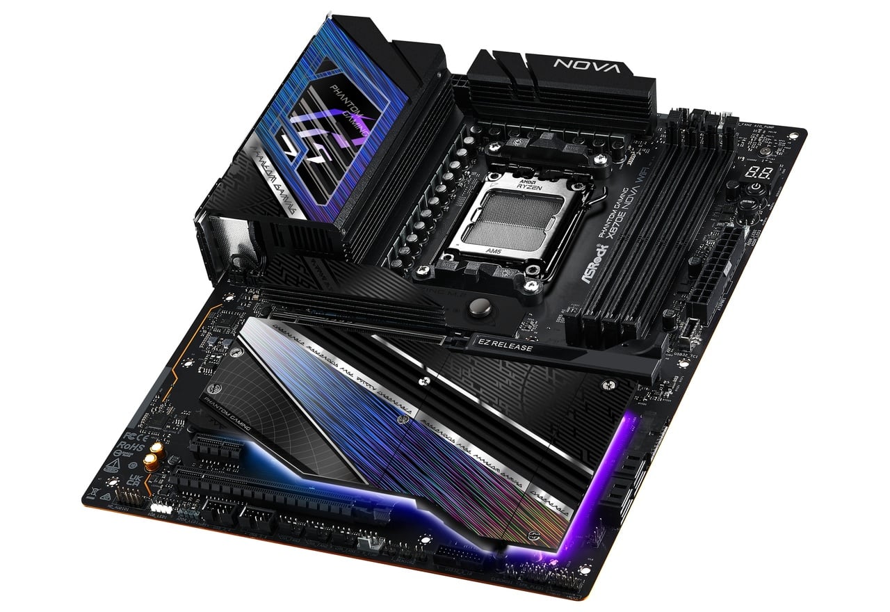 X870E Nova WiFi | ASRock マザーボード AMD X870E/X870チップセット