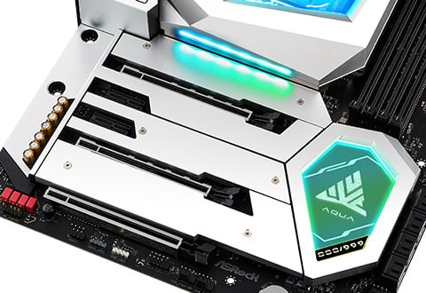 Z490 AQUA | ASRock マザーボード Intel Z490チップセット | 株式会社