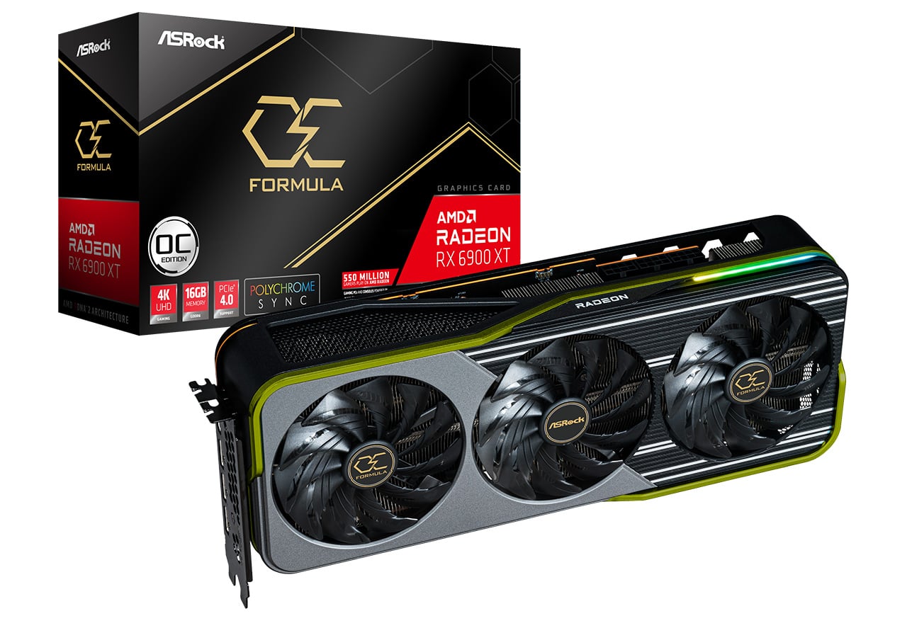 Radeon RX 6900 XT OC Formula 16G | ASRock グラフィックボード