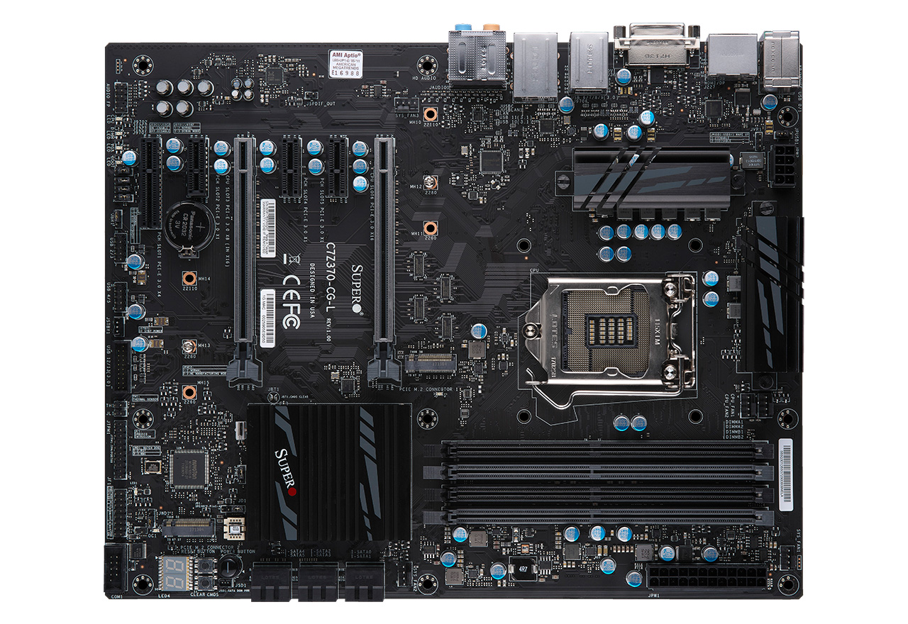 C7Z370-CG-L | SuperO マザーボード Intel Z370チップセット | 株式