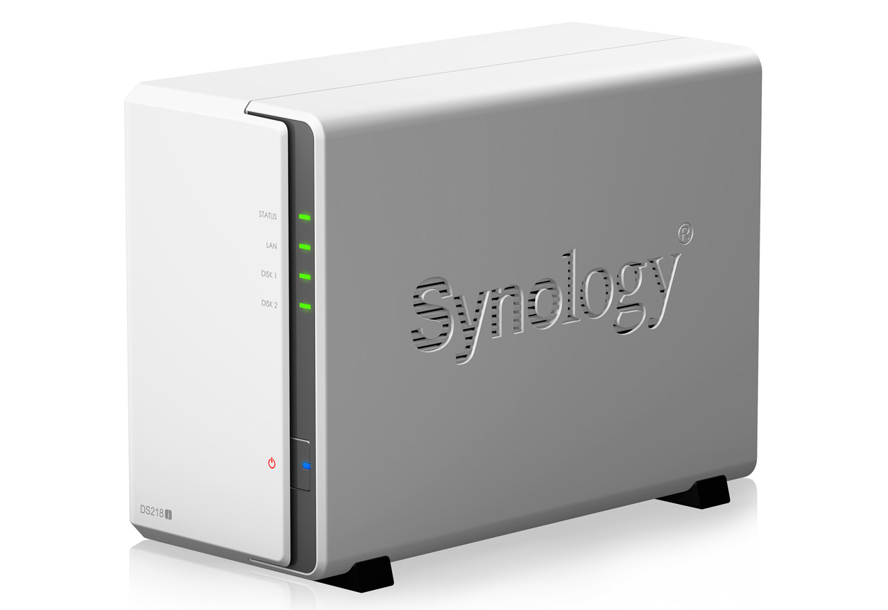 DiskStation DS218j | Synology 2ベイオールインワンNASキット | 株式