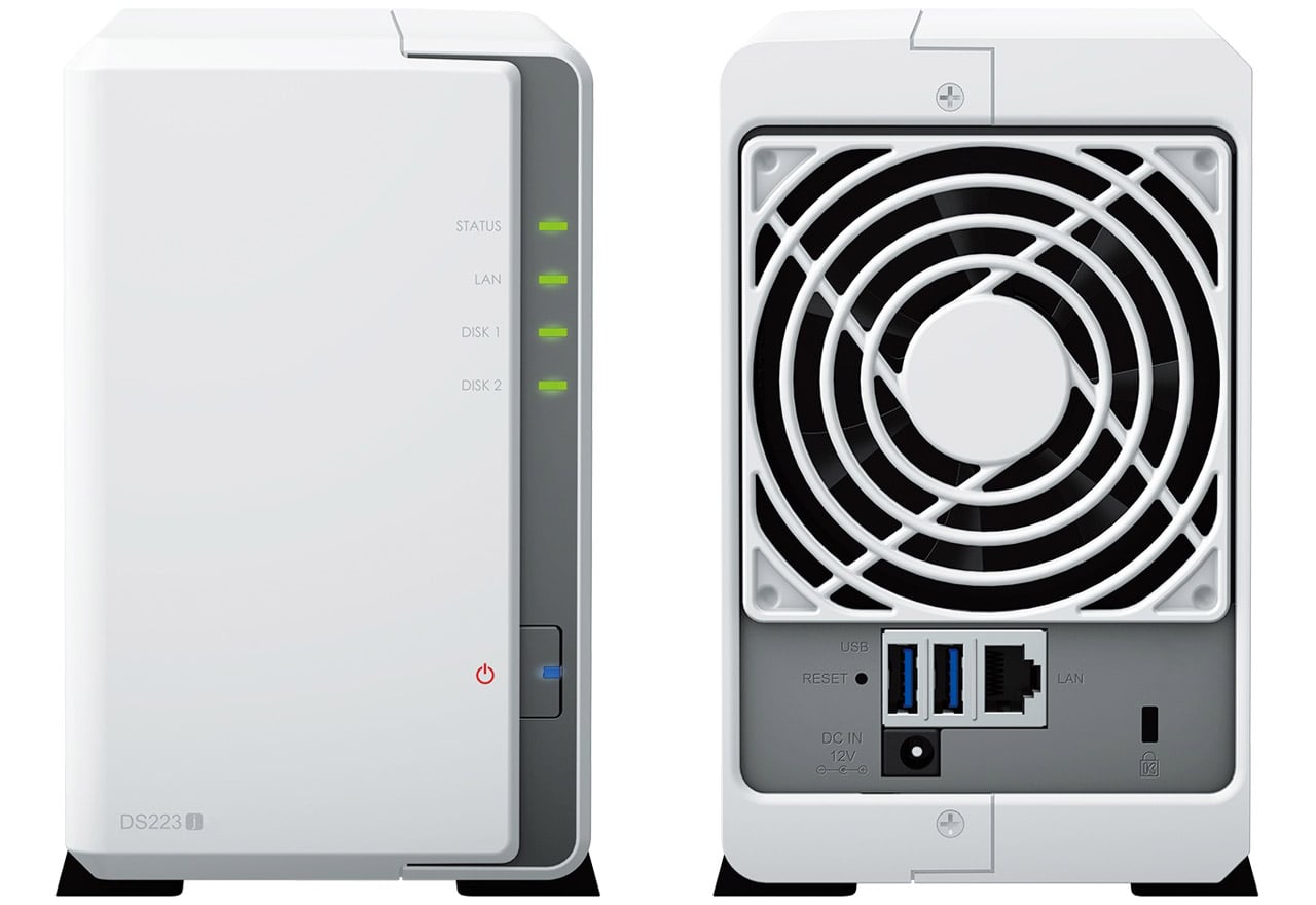 DiskStation DS223j | Synology 2ベイオールインワンNASキット | 株式