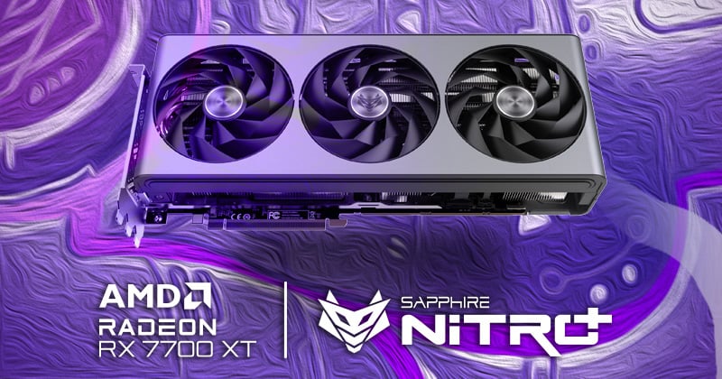 SAPPHIRE NITRO+ Radeon RX 7700 XT GAMING OC 12GB GDDR6 | SAPPHIRE