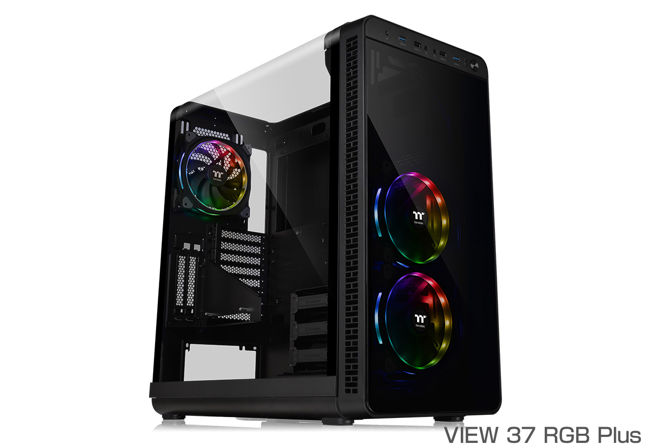 VIEW 37シリーズ | Thermaltake ミドルタワー型PCケース | 株式会社アスク