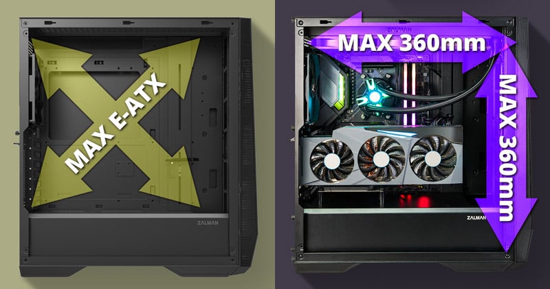 Z9 Icebergシリーズ | ZALMAN ミドルタワー型PCケース | 株式会社アスク