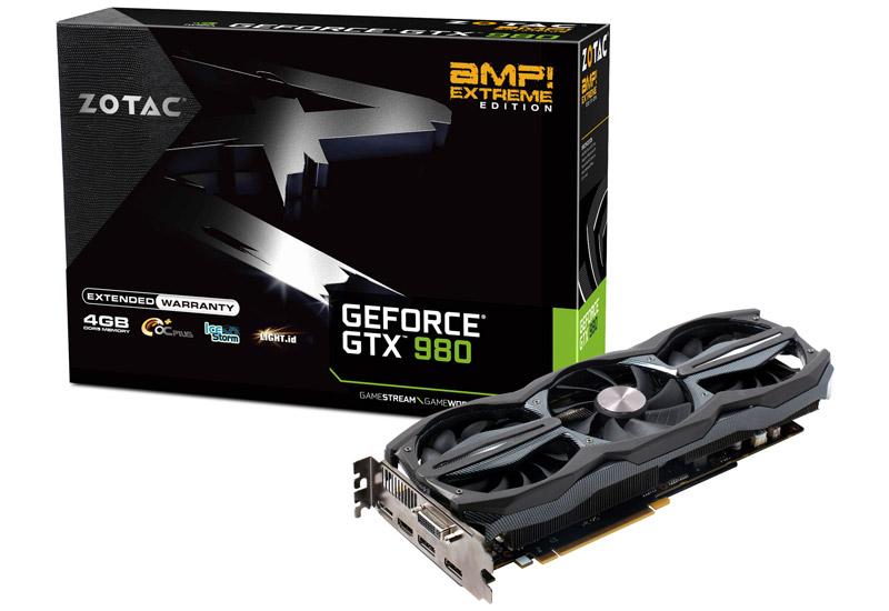 ZOTAC GeForce GTX 980 AMP Extreme Edition | ZOTAC NVIDIA