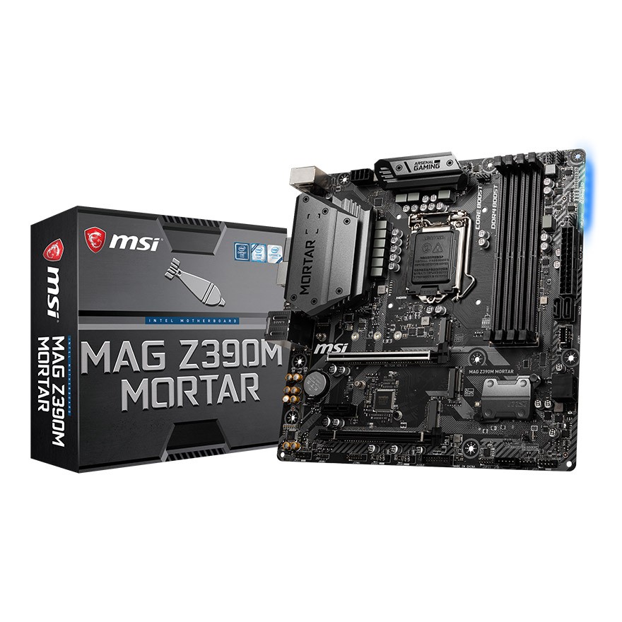 MAG Z390M MORTAR | MSI マザーボード Intel Z390チップセット | 株式