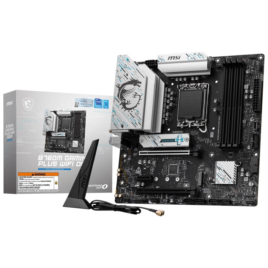 B760M GAMING PLUS WIFI DDR4 | MSI マザーボード Intel B760チップ