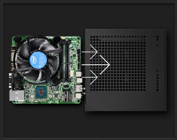 Asrock DeskMini 110 + i5 6500 + メモリ16GB ASRock DeskMini 110 mini-STX PC Review > A Great Small Form Factor