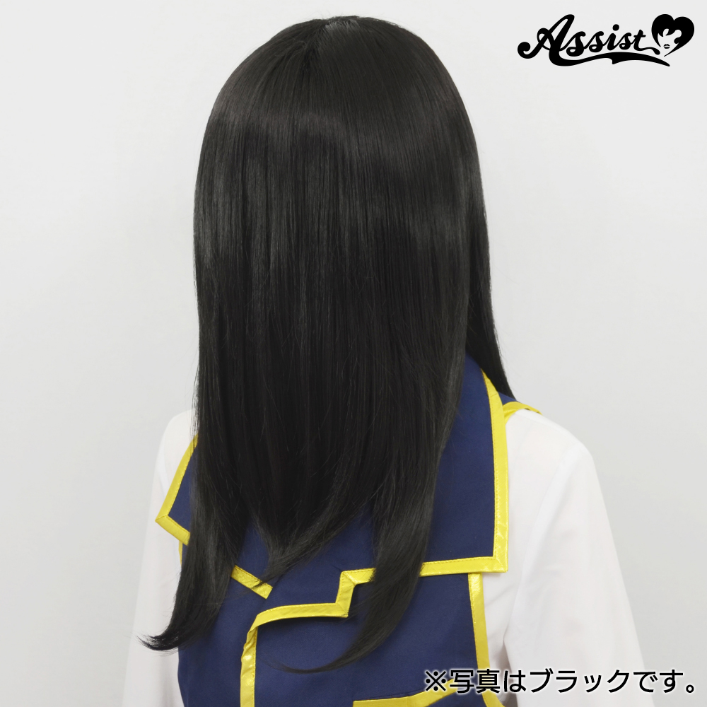 コスプレ用ウィッグ 加工特化ヘアー ブラック 1B ― コスプレウィッグ
