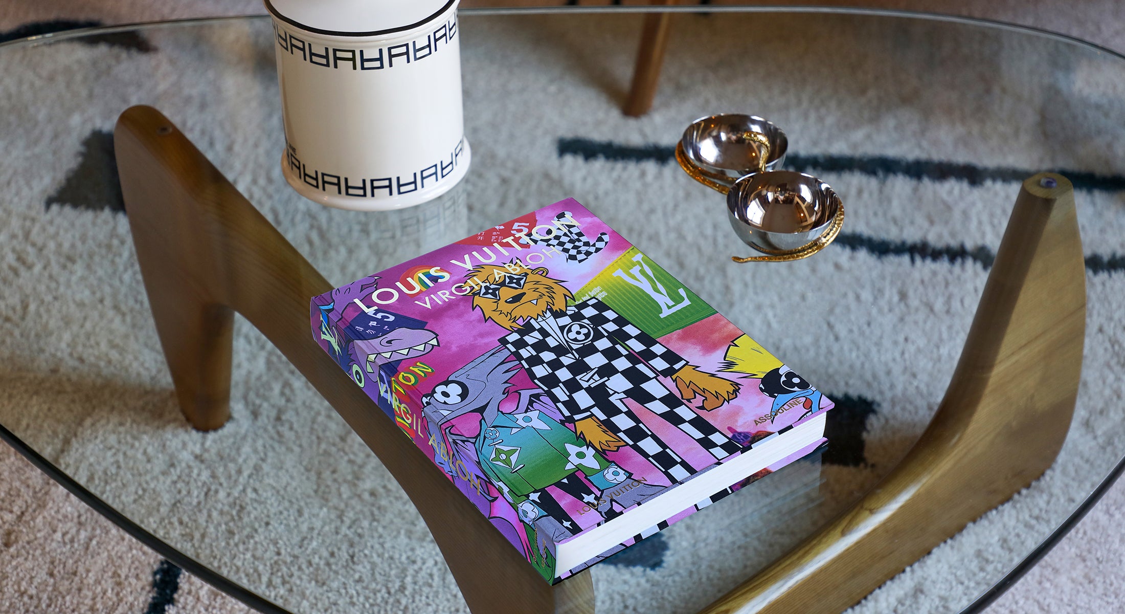 Louis Vuitton Virgil Abloh Book (Cartoon Cover) | ASSOULINE