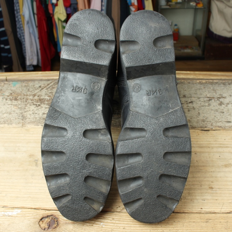 90S U.S.ARMY レザー コンバット ブーツ 9 1/2R 27.5cm相当 米軍実物