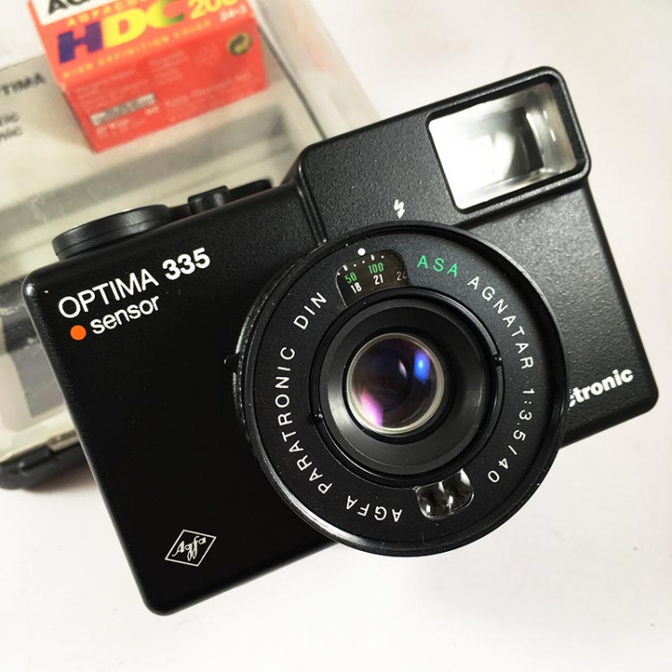 Agfa Optima Sensor 335 & Agnatar 40mm 3.5 Box