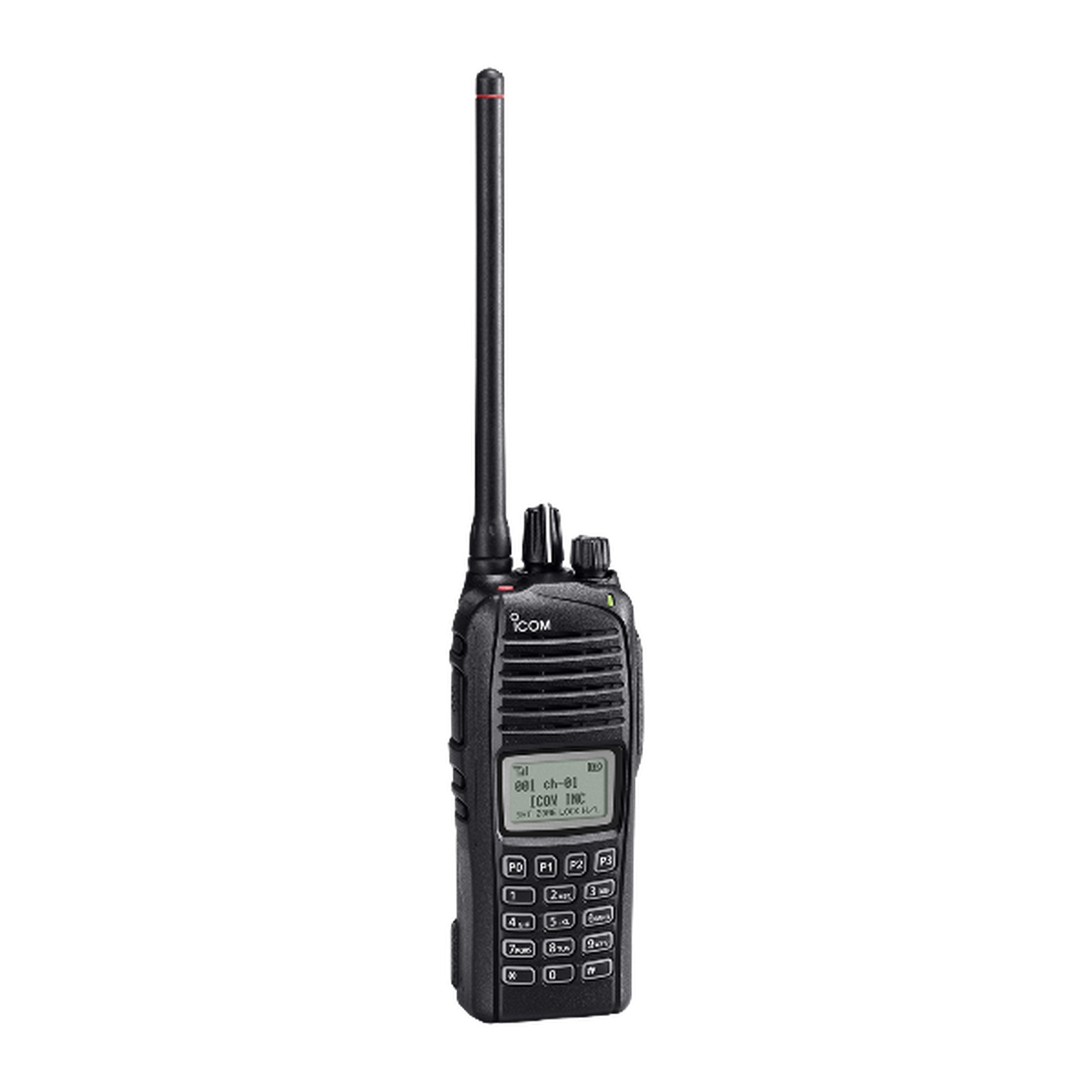 Icom F3261DT NI VHF IDAS Portable Two-way Radio | Display & Full