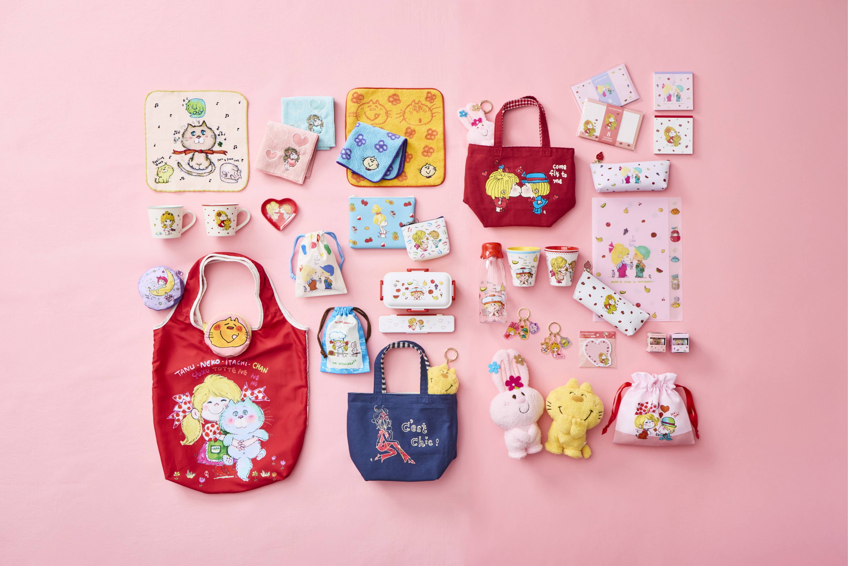 水森亜土のレトロ可愛いアイテムが大集合！ 『レトロカワイイにきゅん