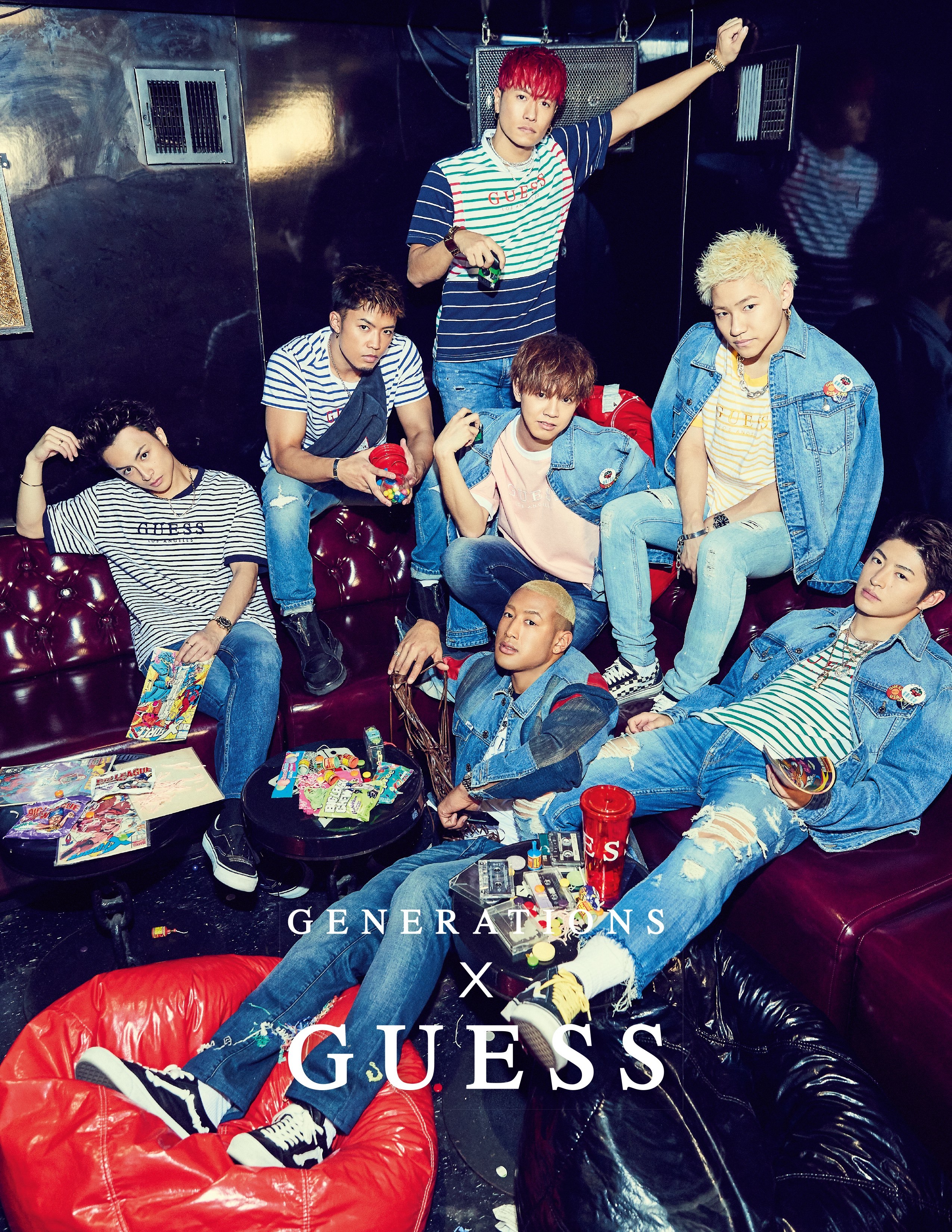GENERATIONS × GUESS コラボレーションコレクション発売 期間限定
