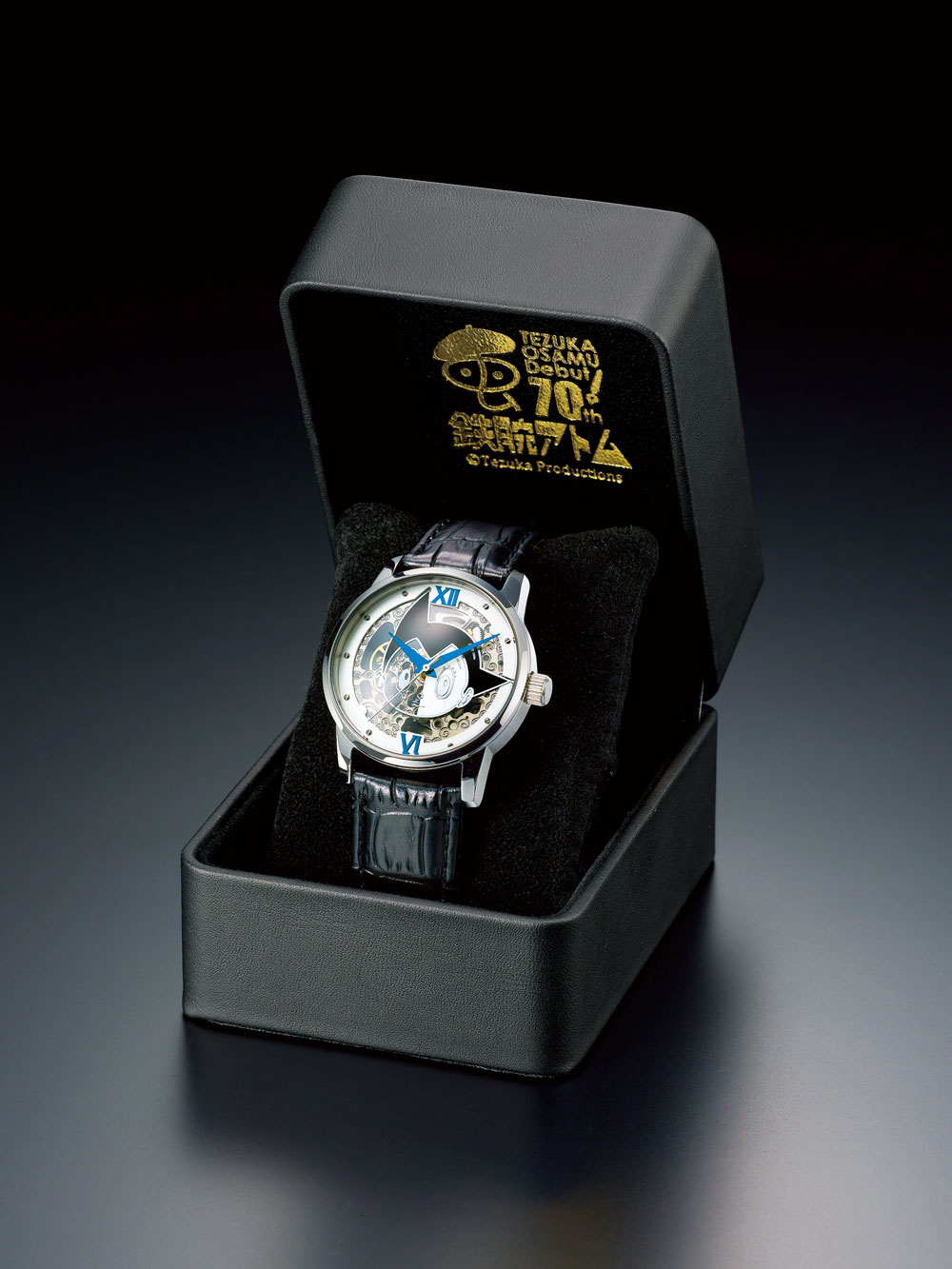 手塚治虫デビュー70周年記念！鉄腕アトムの『機械式腕時計』 内部が