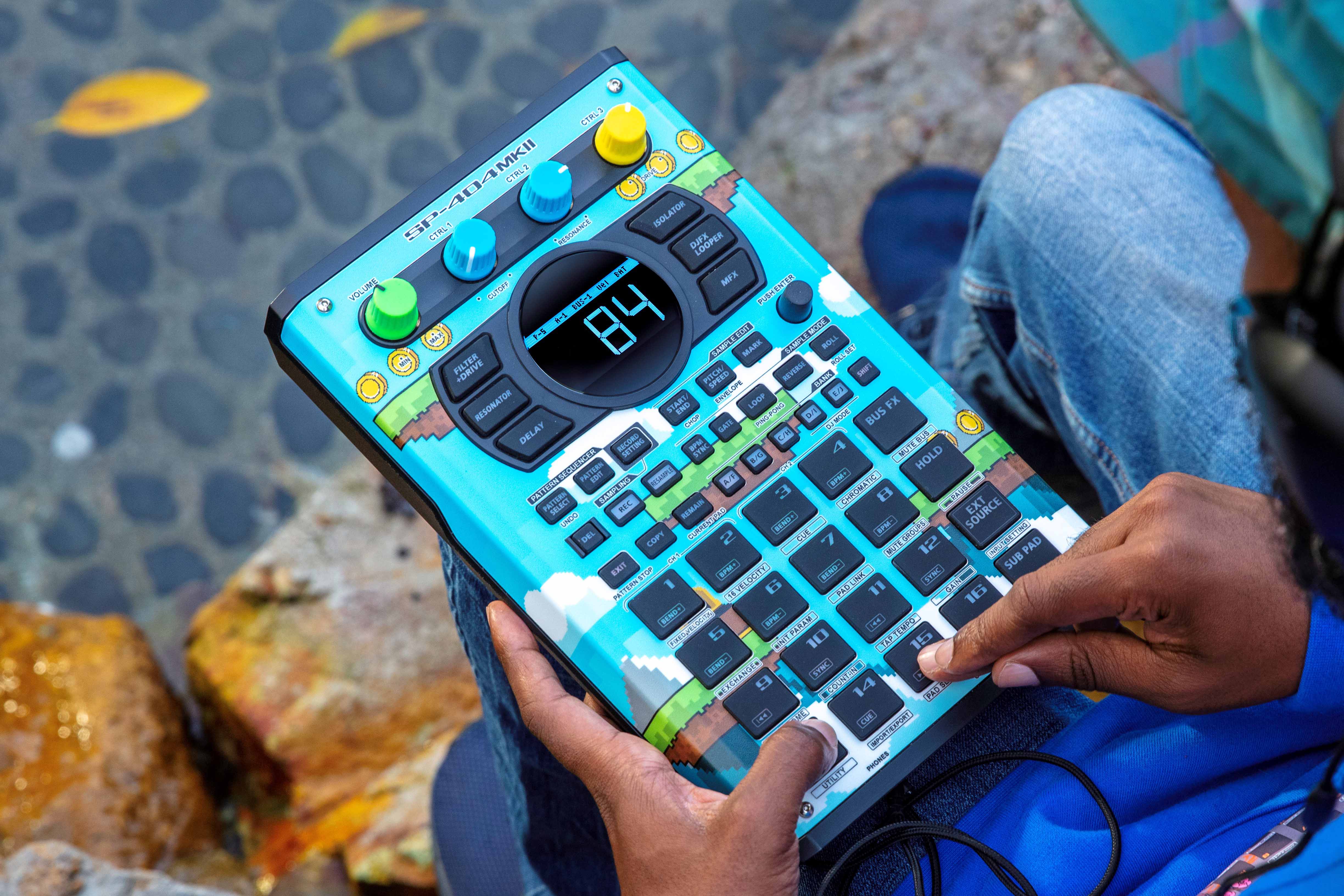 ヒップホップの楽曲制作やDJ用として 人気の高いサンプラーの最新