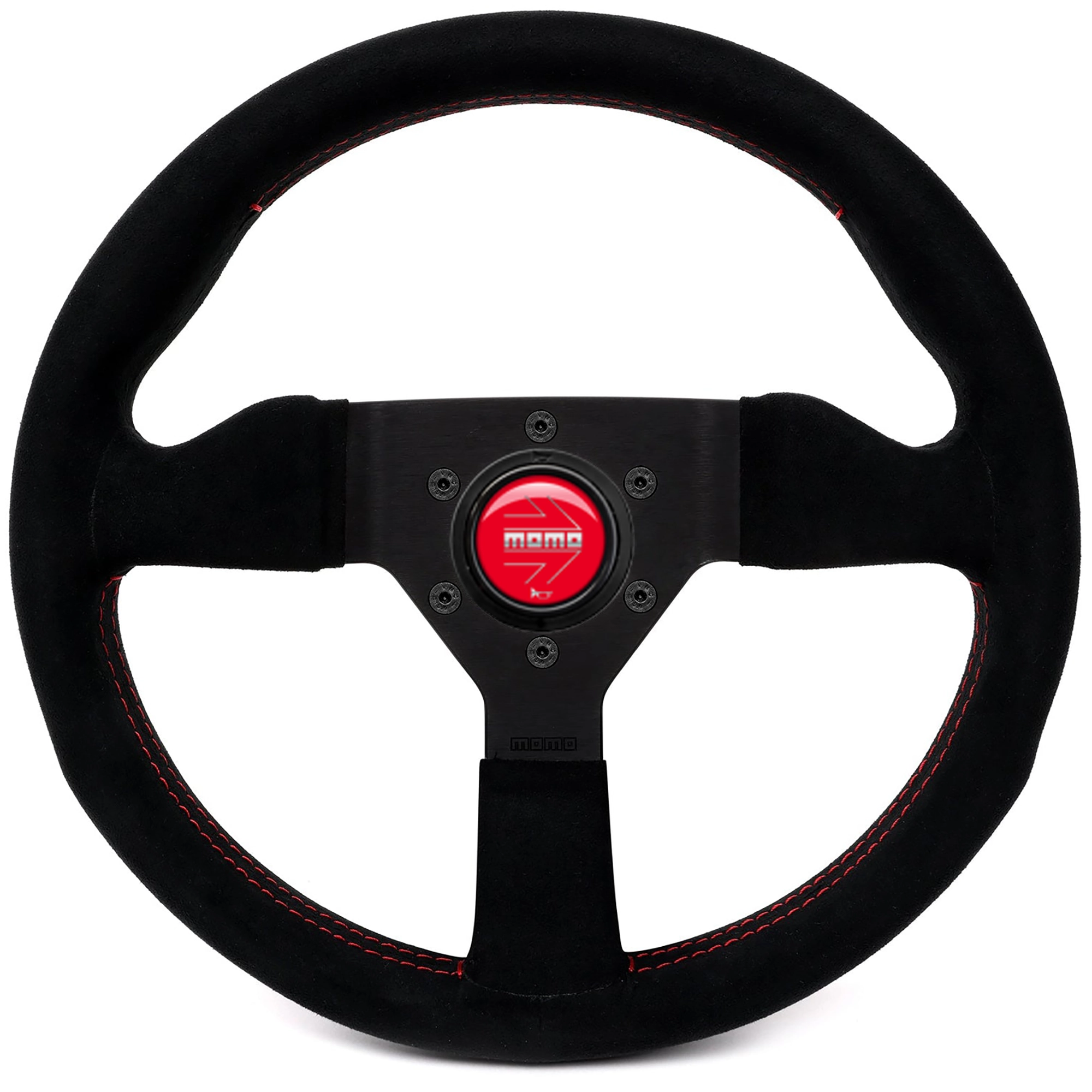 MOMO Montecarlo Alcantara Steering Wheel | MCL32AL3B – Automotived