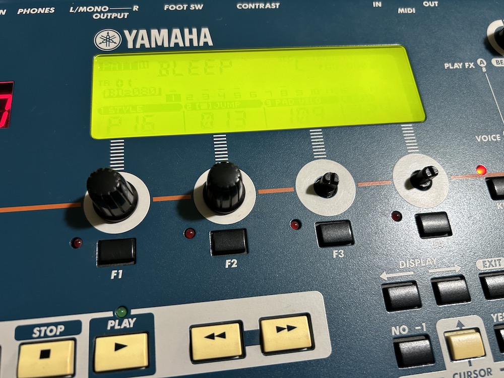 Yamaha RM1-X screen fix - Autodafe.net