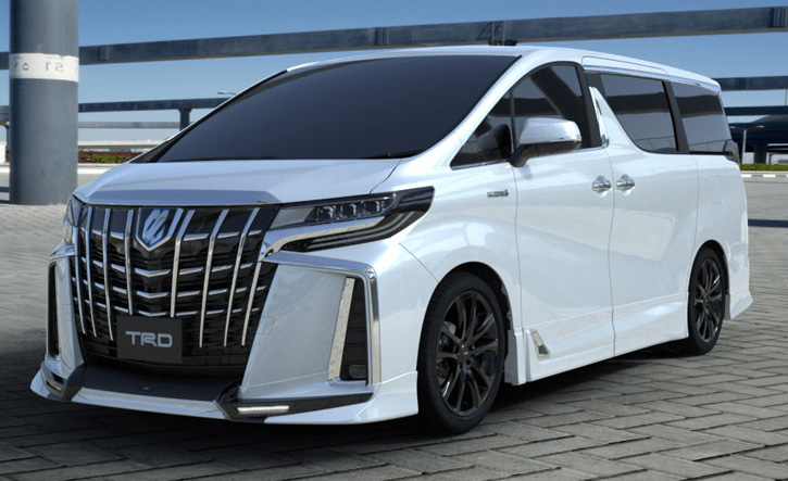 アルファード30系後期(S系グレード)用フロントスポイラー TRDエアロ