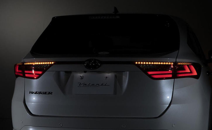ハリアー60系用ジュエルLEDテール VALENTI(ヴァレンティ)｜HARRIER