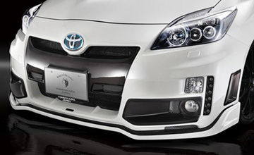 プリウス30系前期用フロントバンパー ROWEN(ロェン)(ECO-SPO Edition