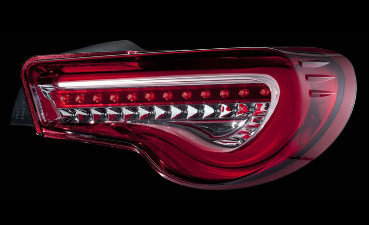 86・BRZ(ZN6系・ZC6系)用ジュエルLEDテール・シーケンシャルウインカー