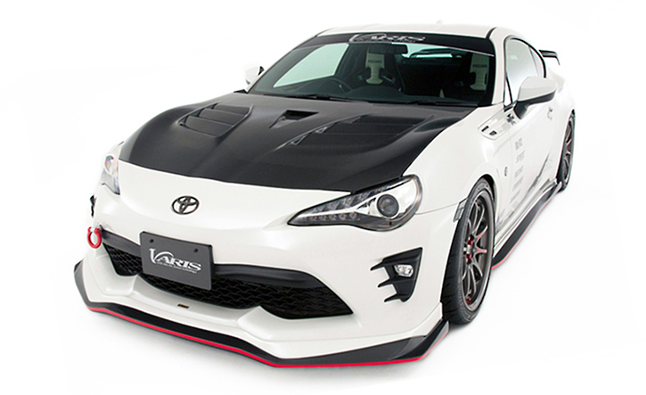 トヨタ86(ZN6系)用クーリングボンネットS-2 VARIS(バリス)エアロ｜GR86