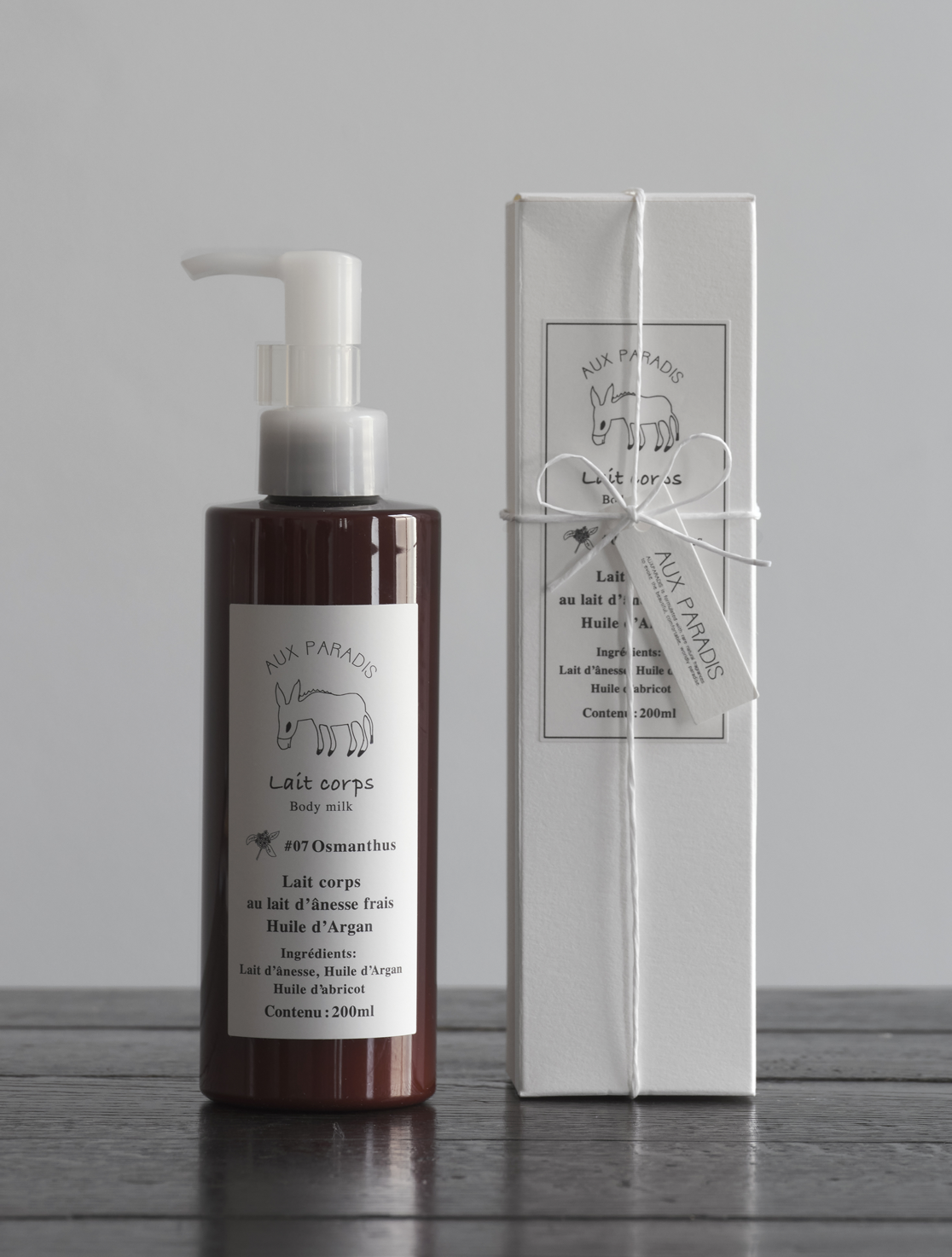 オスマンサス ボディミルク 200ml | AUX PARADIS 公式オンラインショップ