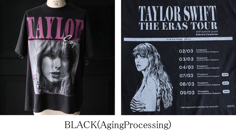 TAYLOR SWIFT THE ERAS TOUR AT SINGAPORE 2024 S/S TEE（テイラー
