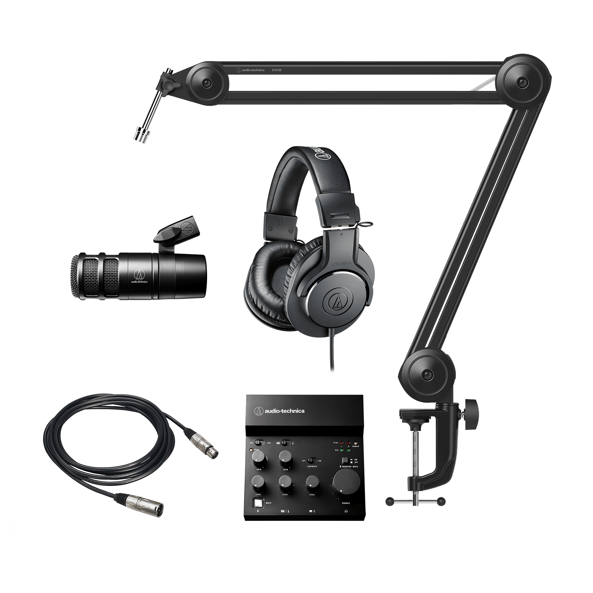 Broadcast Microphone Bundle | AT2040-BDL3 | Audio-Technica