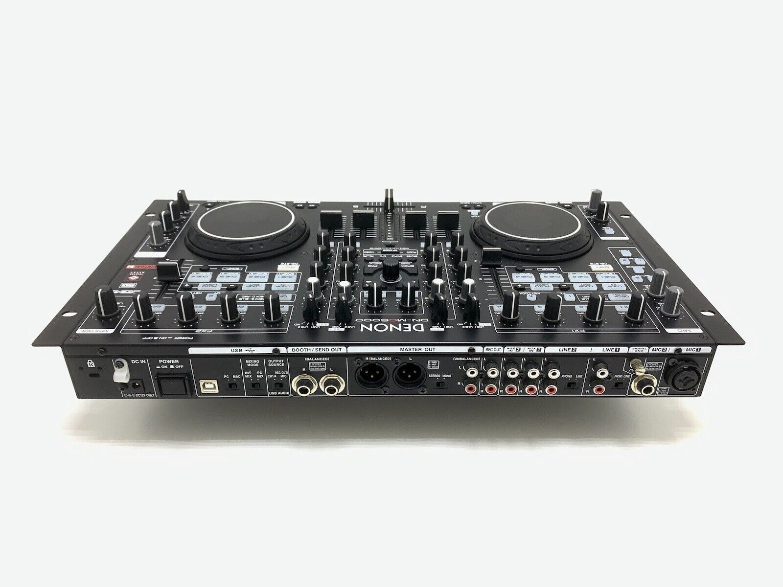DENON DN-MC6000 MIXER 4 Deck DJ Controller USB WORK with Original