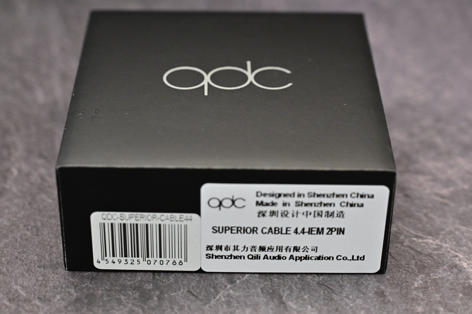 qdc SUPERIOR におすすめなバランスケーブル。SUPERIOR Cable 4.4mm