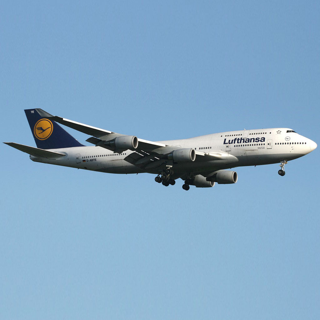 Lufthansa Boeing 747 - D-ABTE Schlüsselanhänger Blau – Aviationtag