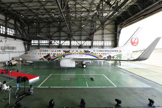 JTA B737-800 JA11RK 沖縄県×JTA kwjfa 機材情報 | JTA日本トランス